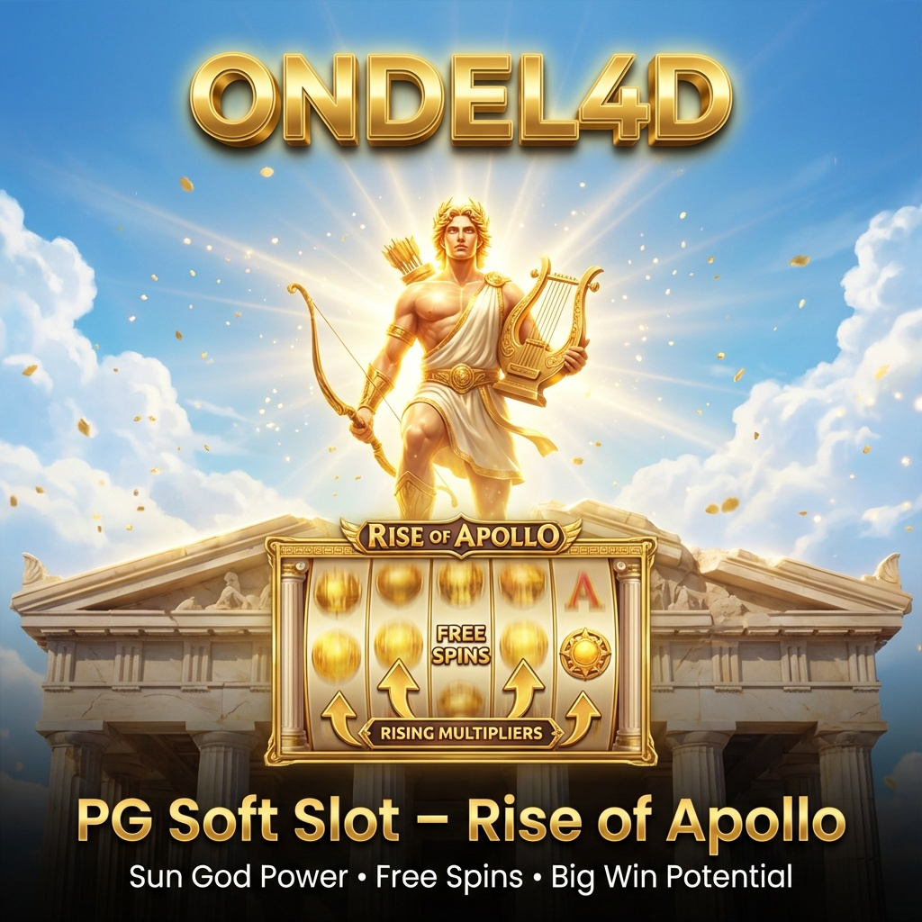 Slot PG Soft Rise of Apollo di ONDEL4D: Kebangkitan Cahaya Ilahi Pembuka Kemenangan
